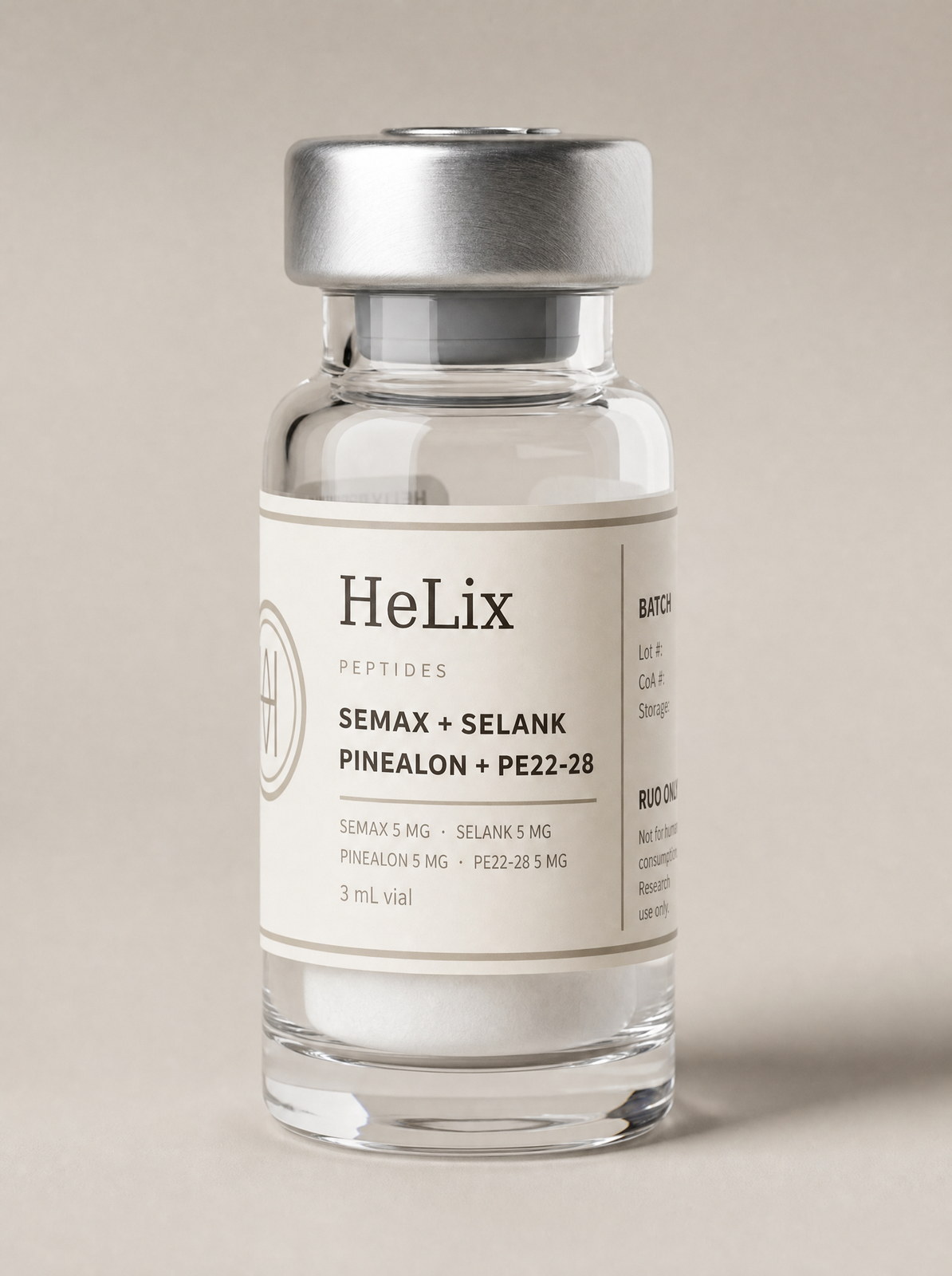 BPC-157 + TB-500 Fragment — HLX-B01 — 10 mg + 10 mg