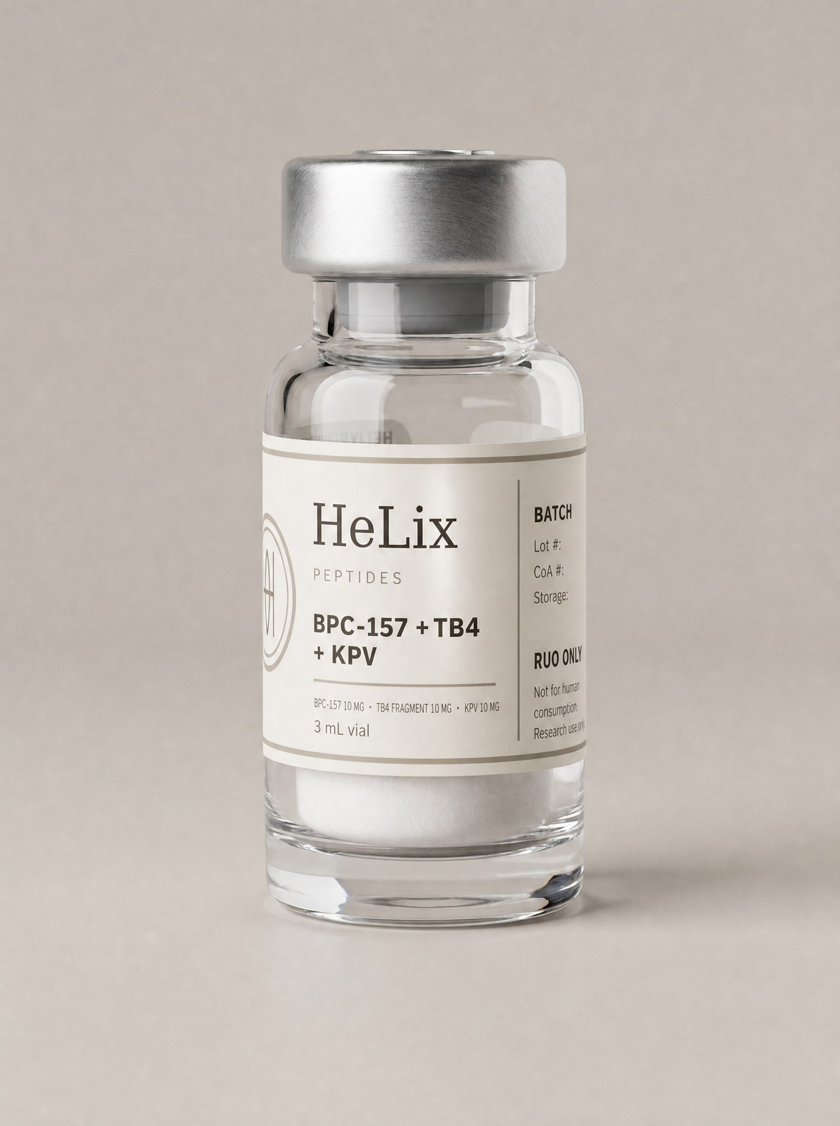 GHK-Cu + KPV — HLX-B02 — 100 mg + 10 mg